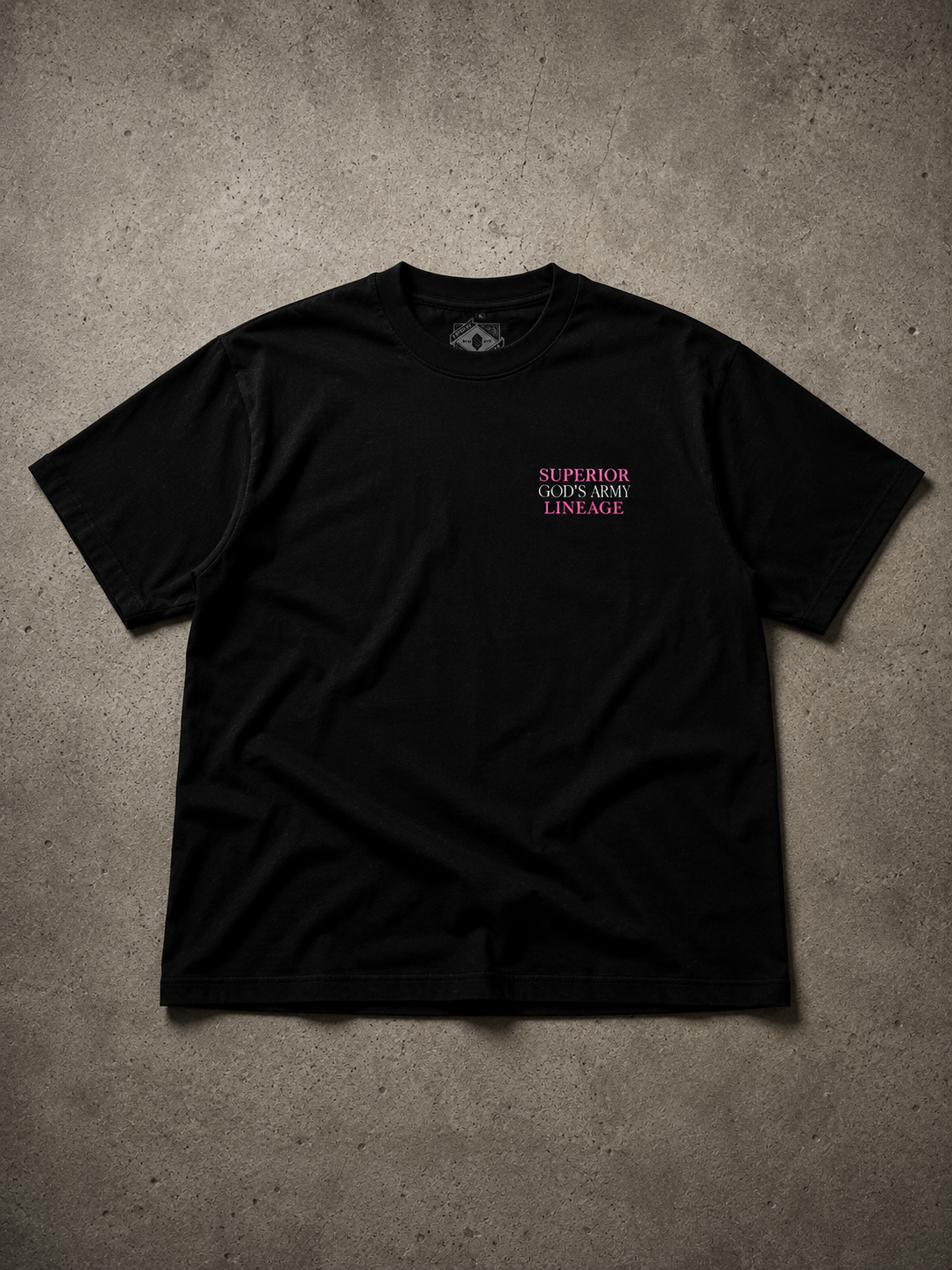 Dwelling Under The Shadow Oversized Tee